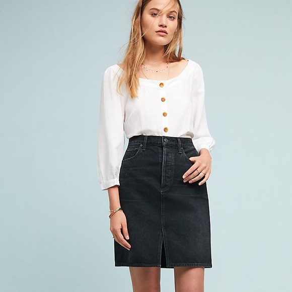 Citizens Of Humanity Paloma Denim Skirt 